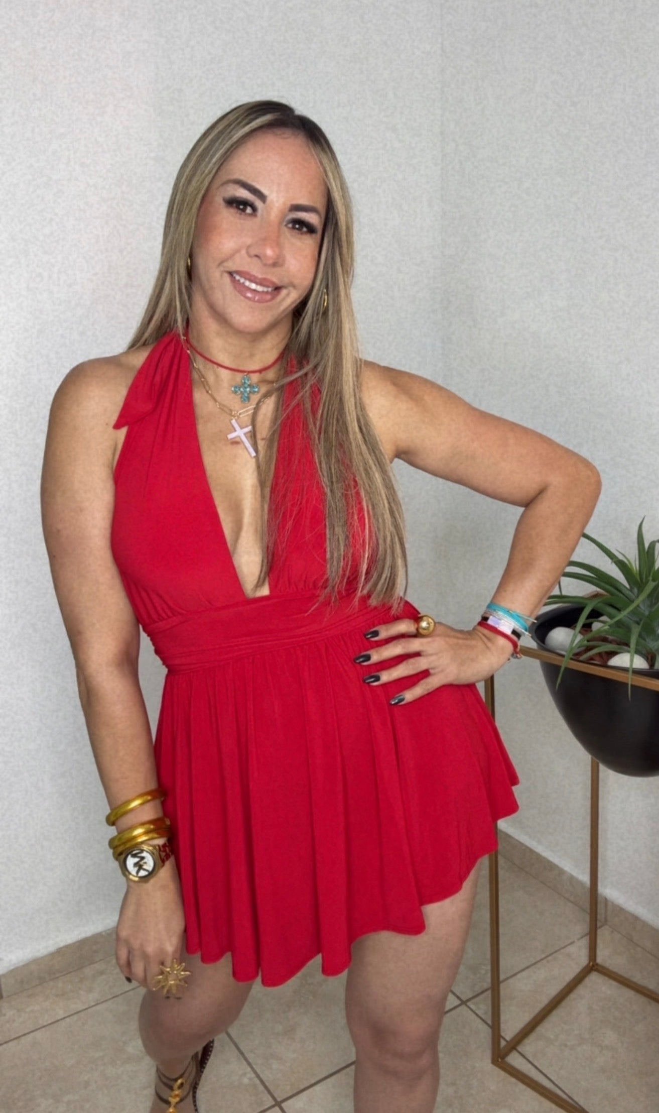 Red Romper