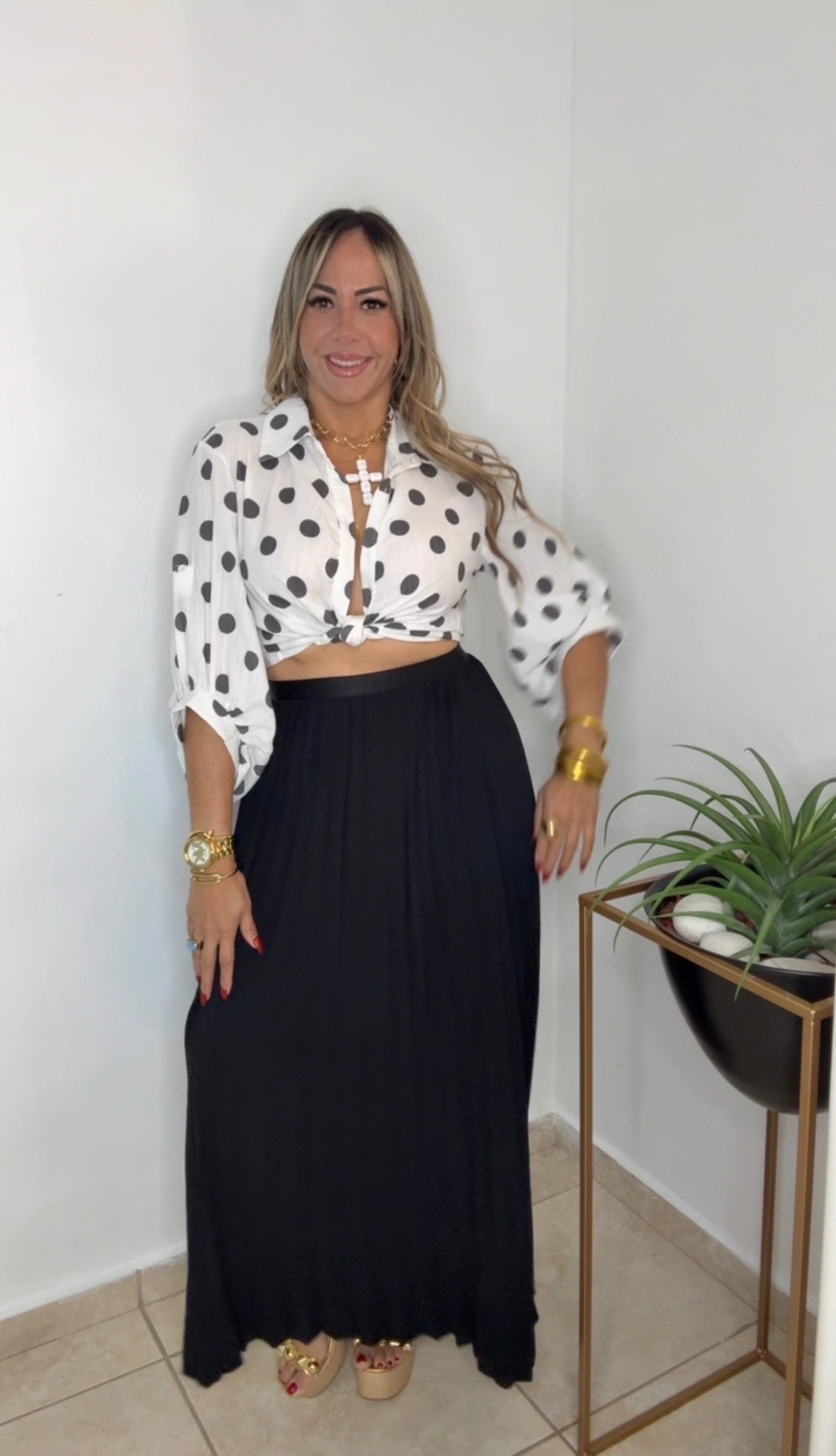 Polkadots Blouse
