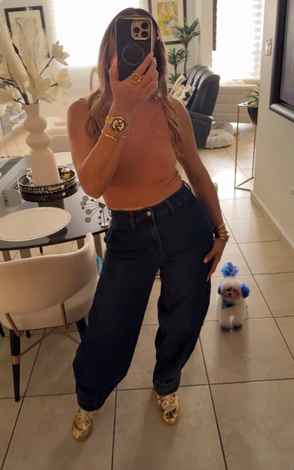 Rust Crop Top