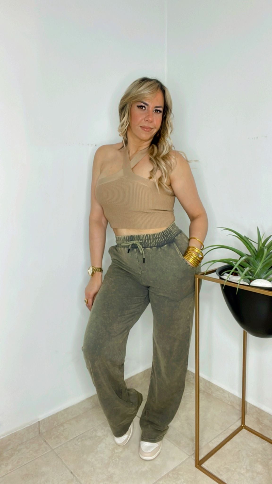 Olive Comfy Pants