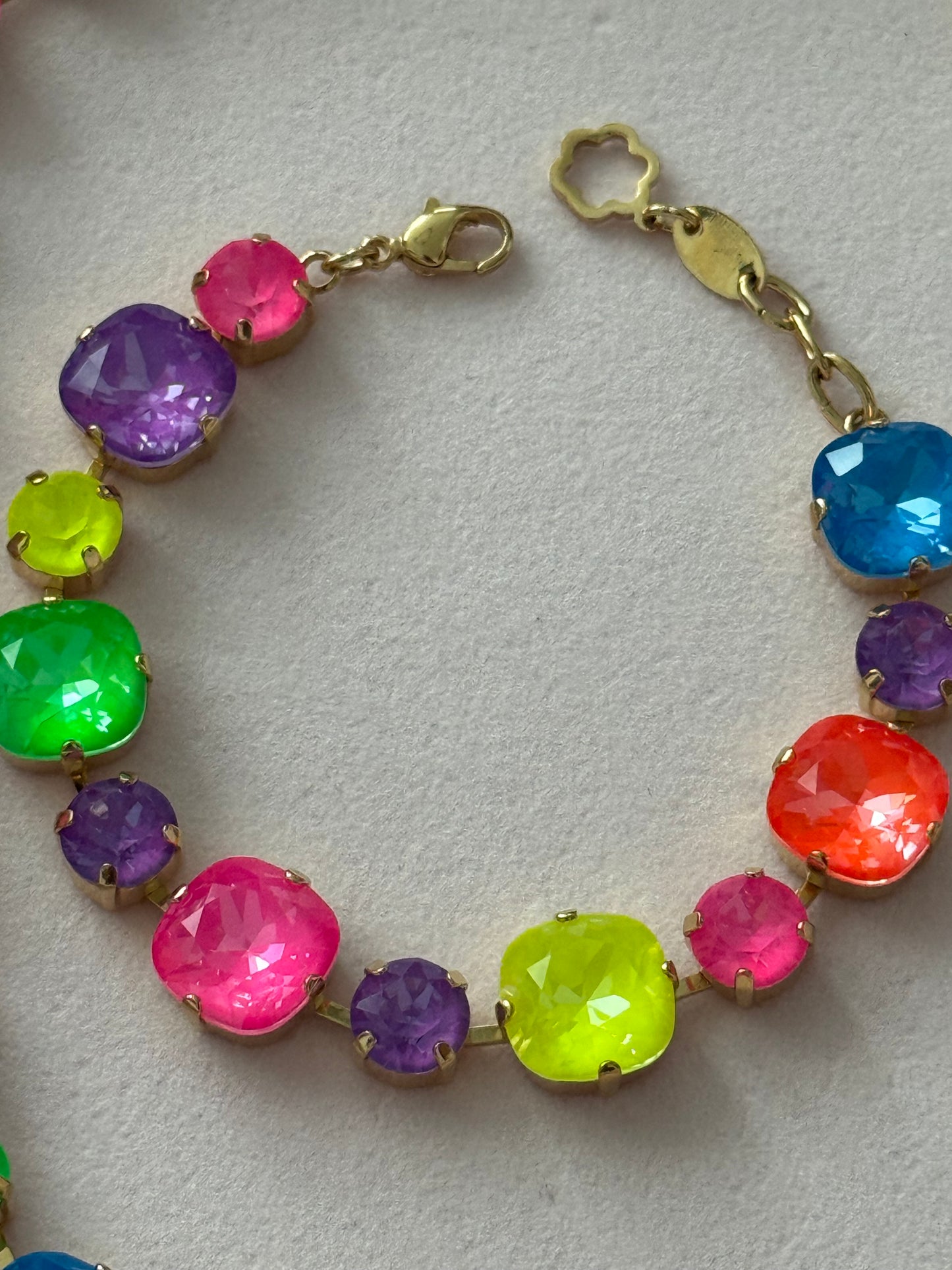 Pulsera Neon Multi Swarovski Oro