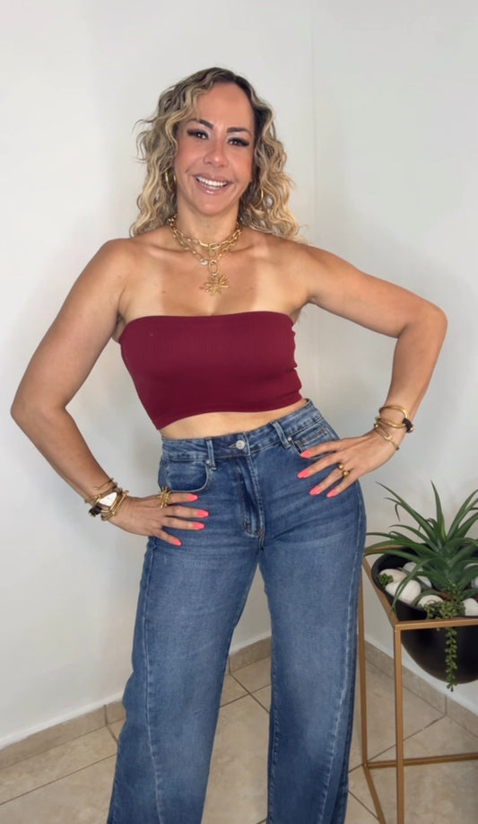 Basic Rib Tube Top