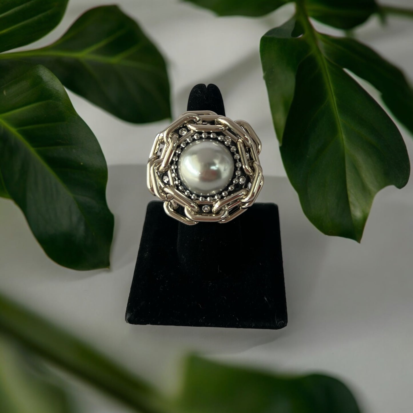 Pearl Italian Ring