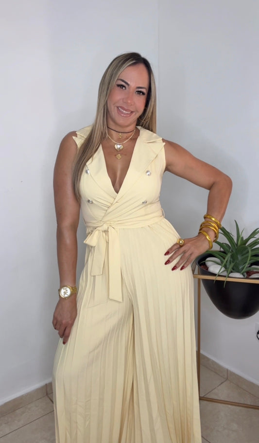 Light Yellow Jumpsuit