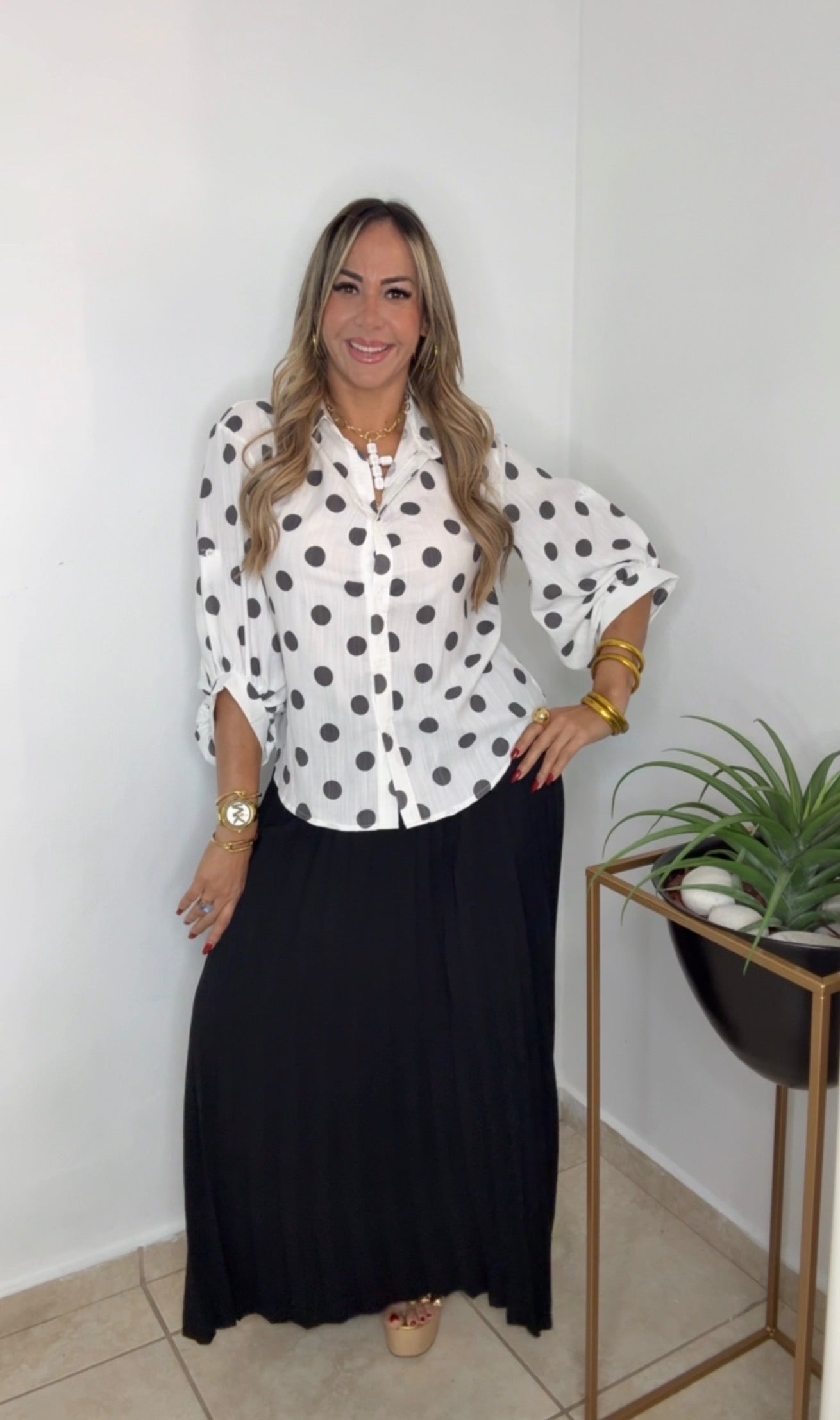 Black Maxi Skirt
