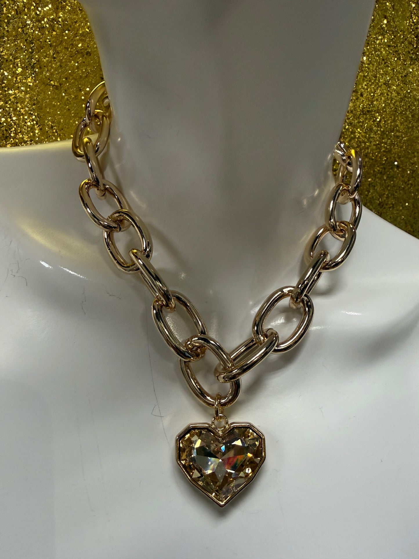 Cadena Color Oro Cristal Champagne