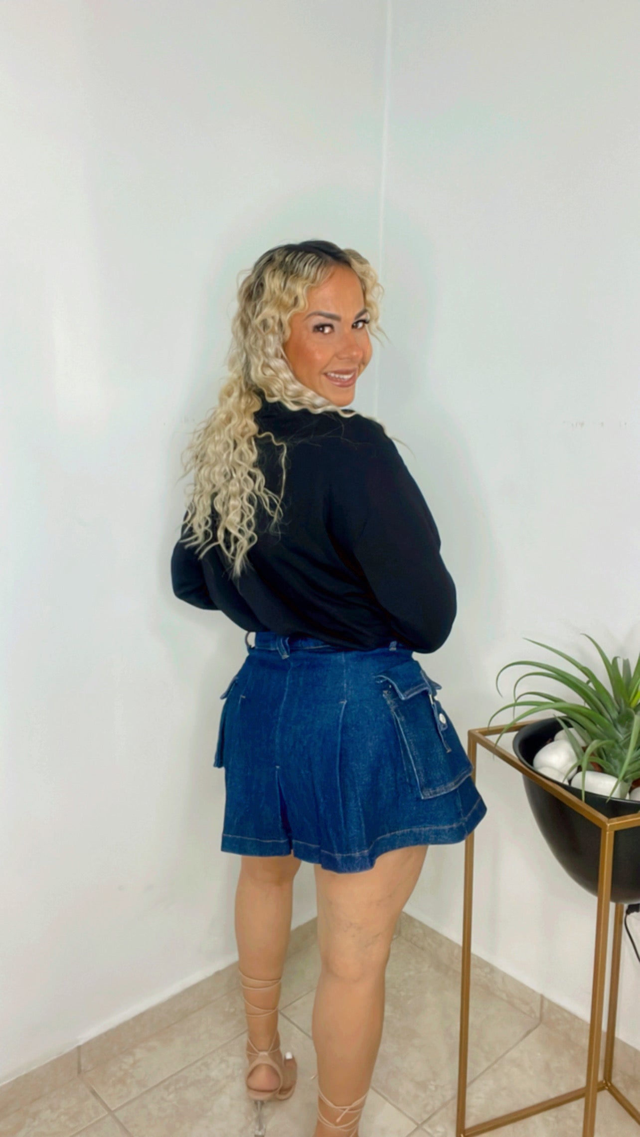 Denim Fashion Skirt