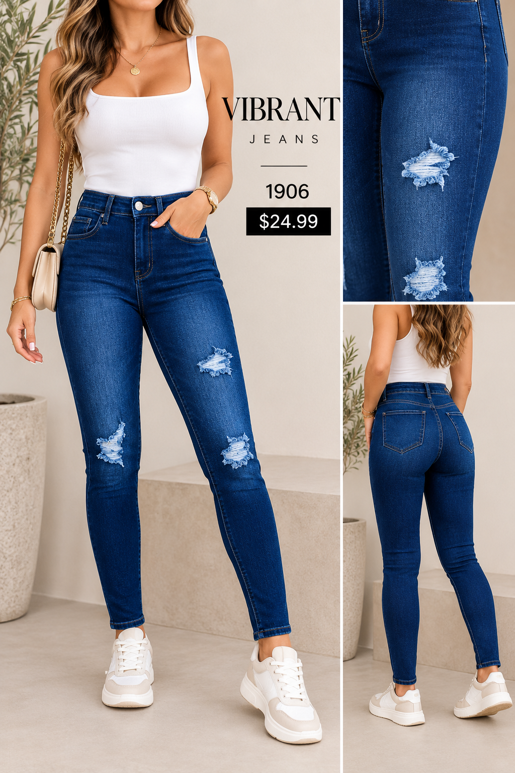 Vibrant Skinny Rasgado 1906 VENTA FINAL