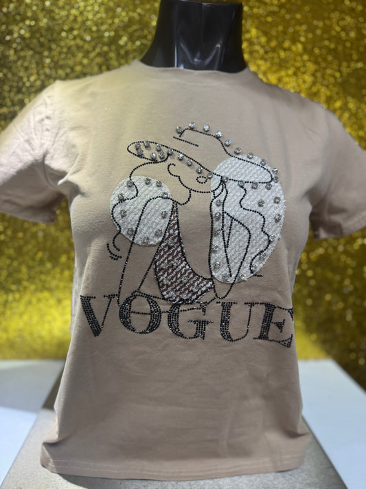 Camel Vogue Tshirt