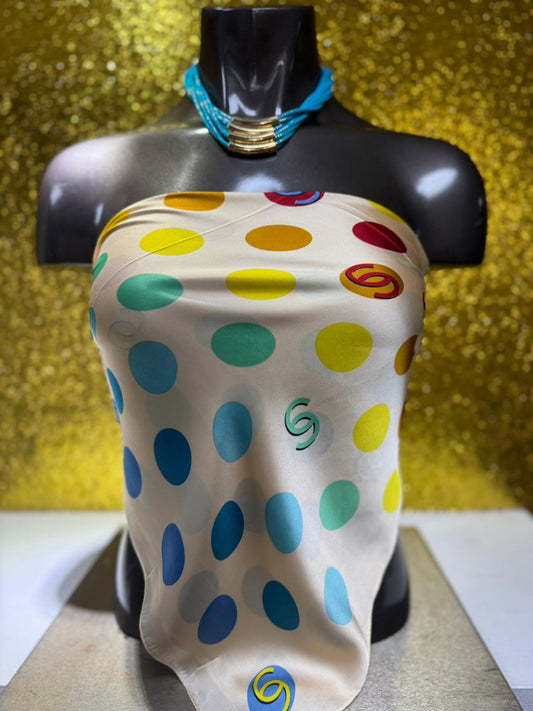 Polkadots Pañuelo En Satin