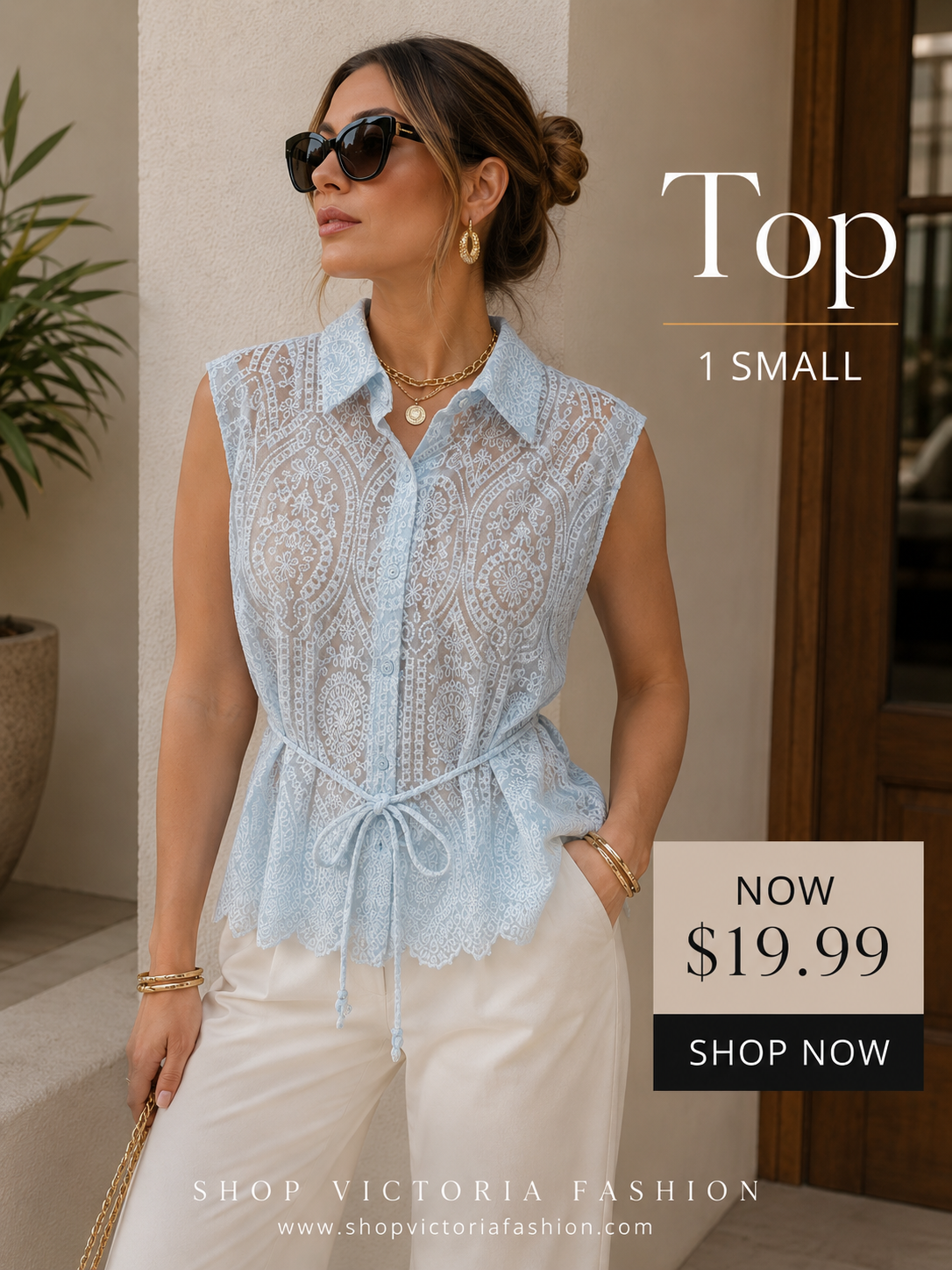 Baby Blue Blouse (VENTA FINAL)