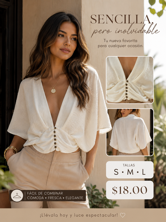 Beige Blouse (VENTA FINAL)