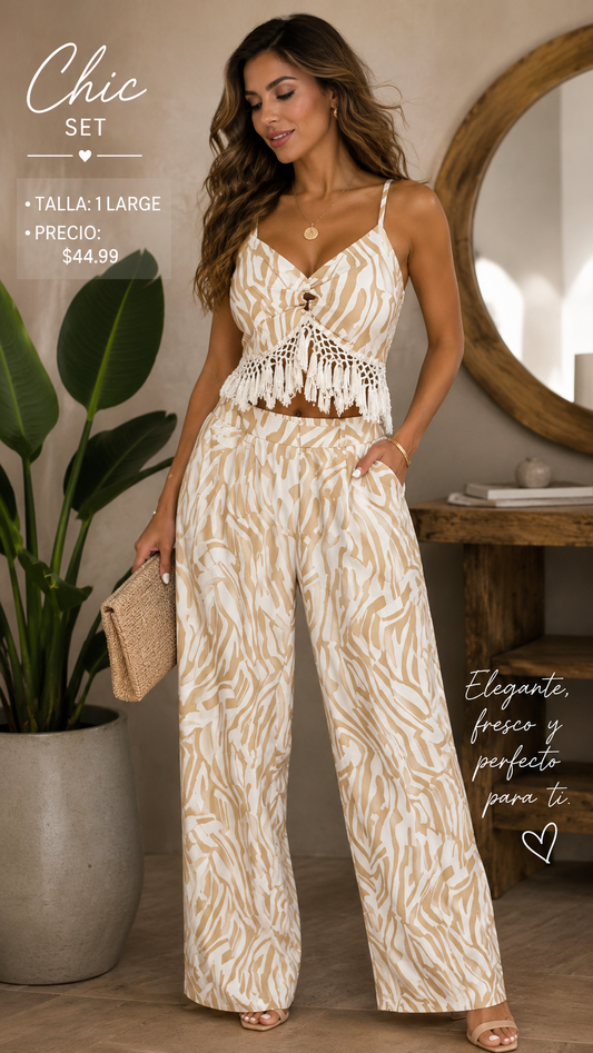 Nude And Camel Elegant Set (VENTA FINAL)