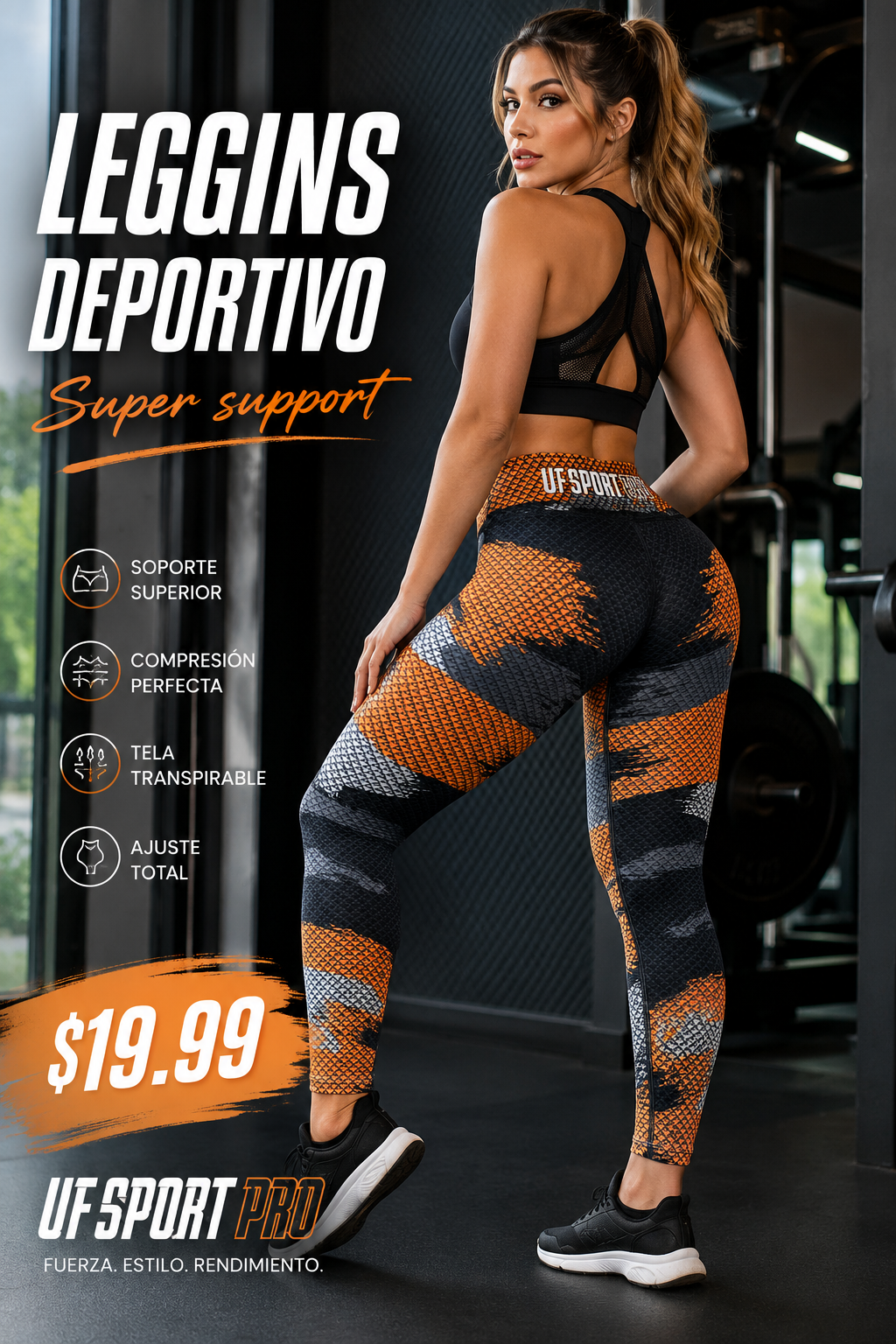 Oranges UF SPORT Leggins (VENTA FINAL)