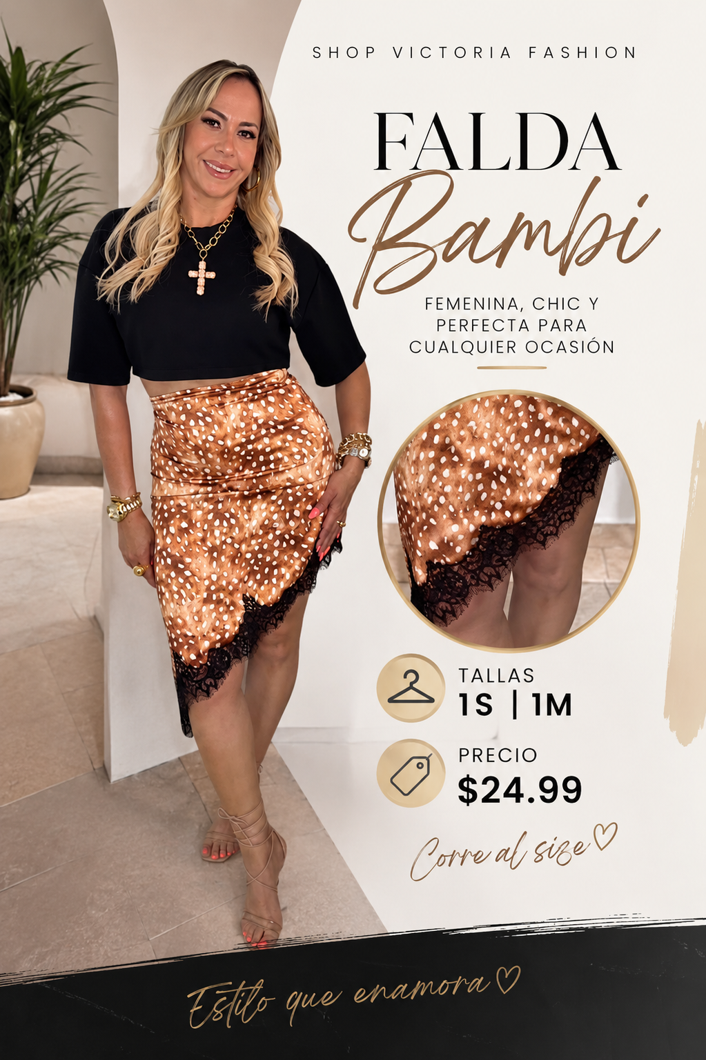 Bambi Satin Skirt (VENTA FINAL)