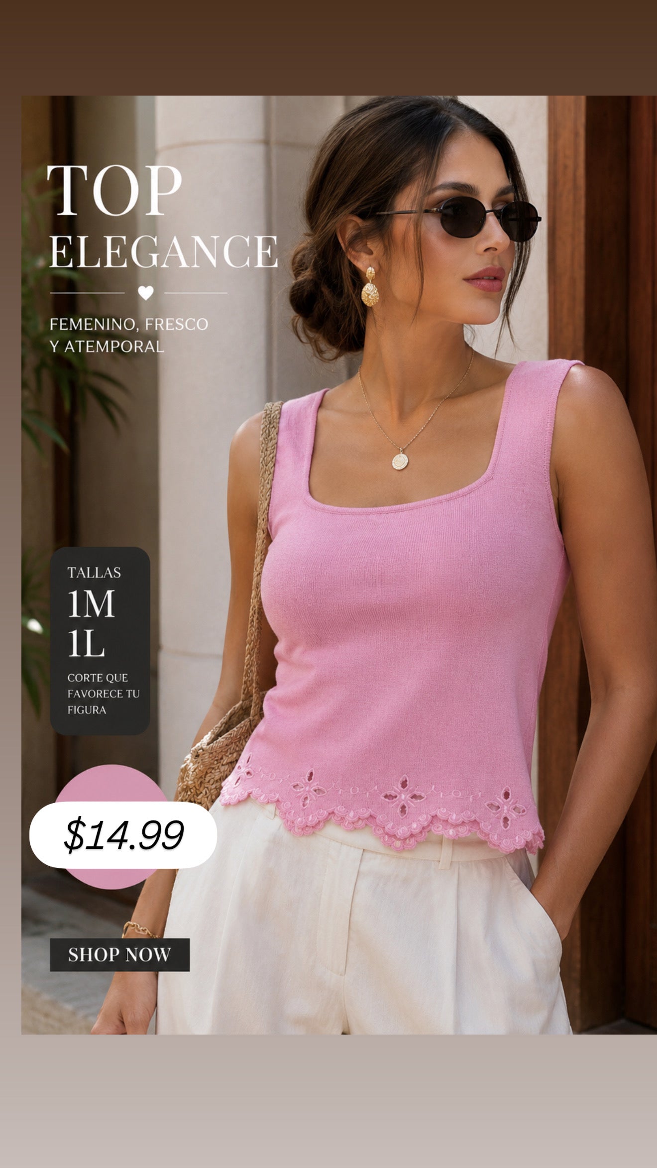Pink Tank Top (VENTA FINAL)