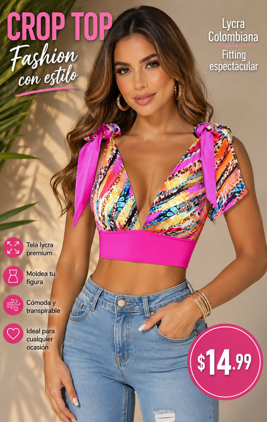 Snake Pink Crop (VENTA FINAL)
