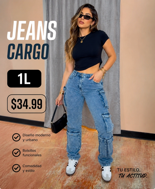Jeans Cargo VENTA FINAL. NO CAMBIO