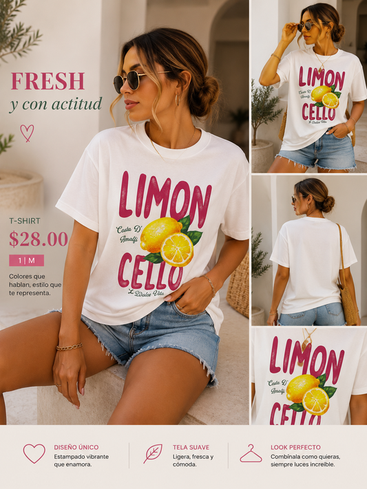 Limon Cello Tshirt (VENTA FINAL)