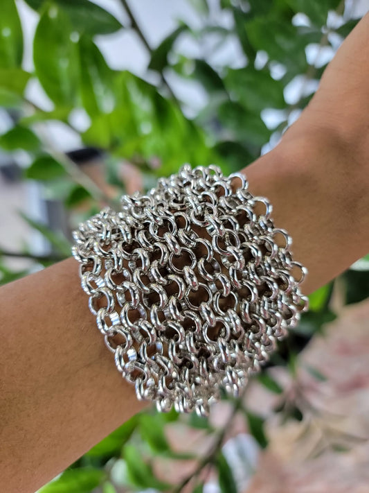 Fancy Silver Bracelet